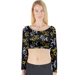 Long Sleeve Crop Top 