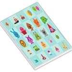 Animals Monster Music Large Memo Pads