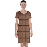 Chocolate Short Sleeve Nightdress