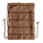 Chocolate Drawstring Bag (Large)