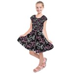 Elegance - pink Kids  Short Sleeve Dress