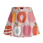Pink Delicious Organic Canvas Mini Flare Skirt