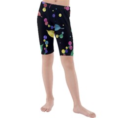 Kids  Mid Length Swim Shorts 