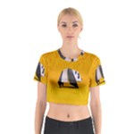 Cute Panda Cotton Crop Top