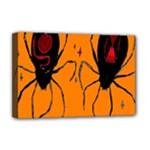 Happy Hellpween Spider Deluxe Canvas 18  x 12  