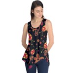 Flowers and ladybugs 2 Sleeveless Tunic