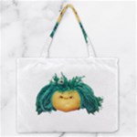 Angry Girl Doll Medium Zipper Tote Bag