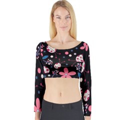Long Sleeve Crop Top 