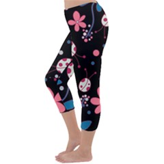 Capri Winter Leggings Back Capri Winter Leggings Back
