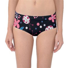 Mid-Waist Bikini Bottoms 