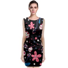 Classic Sleeveless Midi Dress 