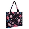 Zipper Medium Tote Bag Front