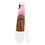 Colorful cupcakes  Neckties (One Side) 