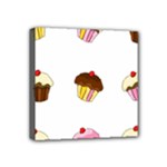 Colorful cupcakes  Mini Canvas 4  x 4 