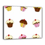 Colorful cupcakes  Canvas 20  x 16 