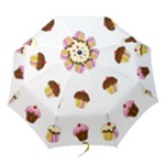 Colorful cupcakes  Folding Umbrellas