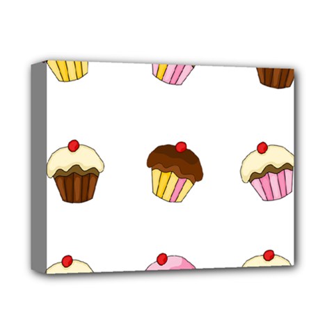 Colorful cupcakes  Deluxe Canvas 14  x 11  from ArtsNow.com