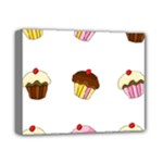 Colorful cupcakes  Deluxe Canvas 14  x 11 