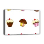 Colorful cupcakes  Deluxe Canvas 18  x 12  