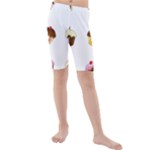 Colorful cupcakes  Kids  Mid Length Swim Shorts