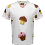 Colorful cupcakes  Men s Cotton Tee