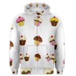 Colorful cupcakes  Men s Zipper Hoodie