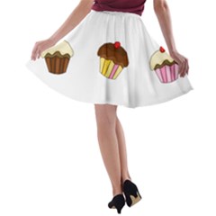 A-line Skater Skirt 