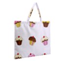 Zipper Large Tote Bag 