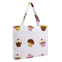 Zipper Medium Tote Bag Front