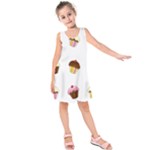 Colorful cupcakes  Kids  Sleeveless Dress