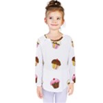 Colorful cupcakes  Kids  Long Sleeve Tee