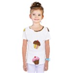 Colorful cupcakes  Kids  One Piece Tee