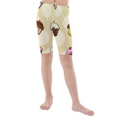 Kids  Mid Length Swim Shorts 