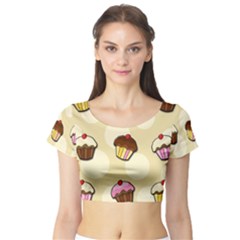 Short Sleeve Crop Top 