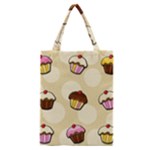 Colorful cupcakes pattern Classic Tote Bag