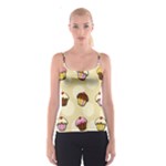 Colorful cupcakes pattern Spaghetti Strap Top