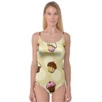 Colorful cupcakes pattern Camisole Leotard 