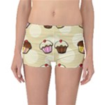 Colorful cupcakes pattern Boyleg Bikini Bottoms