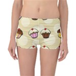 Colorful cupcakes pattern Reversible Bikini Bottoms