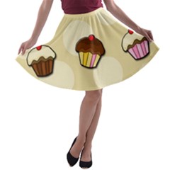 A-line Skater Skirt 