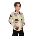 Colorful cupcakes pattern Wind Breaker (Kids)