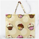 Zipper Large Tote Bag 