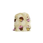 Colorful cupcakes pattern Drawstring Pouches (XS) 