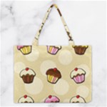 Colorful cupcakes pattern Medium Tote Bag