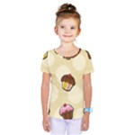 Colorful cupcakes pattern Kids  One Piece Tee