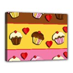 Love cupcakes Canvas 16  x 12 