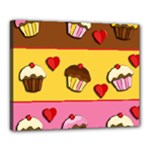 Love cupcakes Canvas 20  x 16 