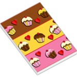 Love cupcakes Large Memo Pads