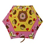 Love cupcakes Mini Folding Umbrellas