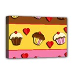 Love cupcakes Deluxe Canvas 18  x 12  